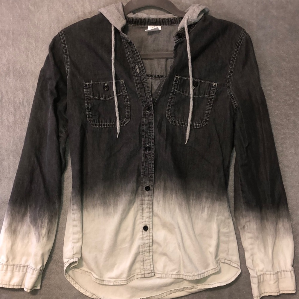 Empyre Hooded Button Down Shirt